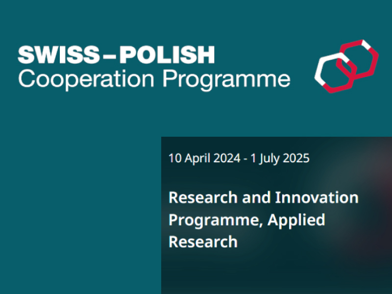Nabór wniosków do 2-giej edycji Szwajcarsko-Polskiego Programu Współpracy