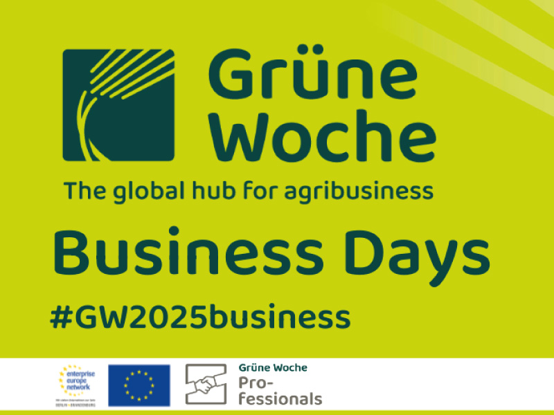 Wydarzenie matchmakingowe Grüne Woche Business Days 2025 – Dołącz do nas!