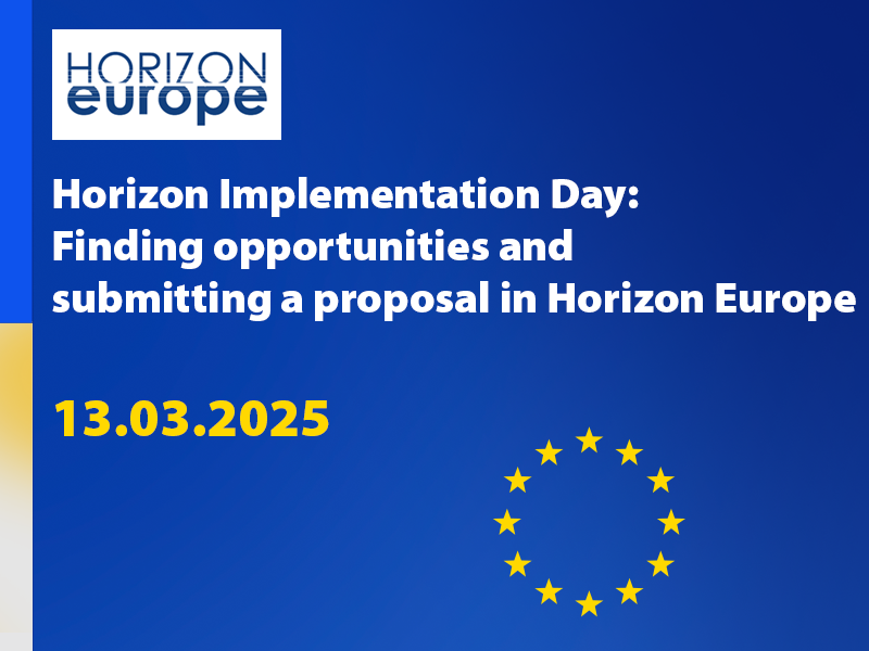 Horizon Implementation Day: Znajdź możliwości i złóż wniosek w Horyzont Europa