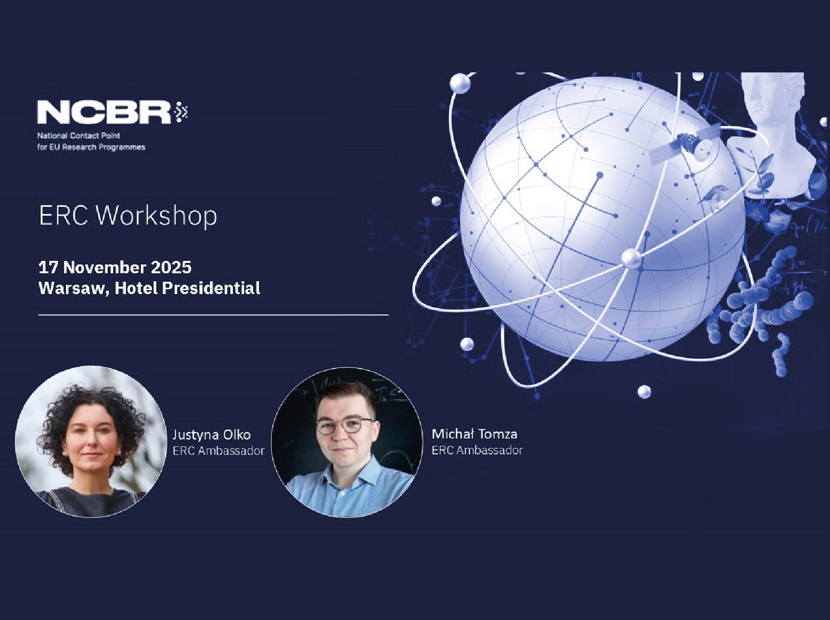 Warsztaty dla aplikujących o granty ERC – Krajowy Punkt Kontaktowy