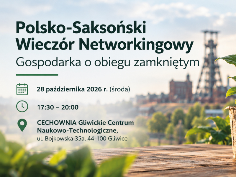 Polsko-Saksoński Wieczór Networkingowy – Gospodarka o Obiegu Zamkniętym